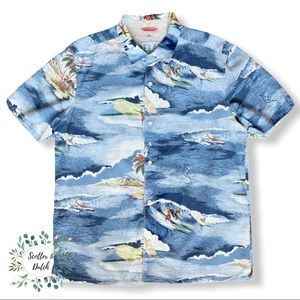 TOMMY BAHAMA Hawaiian Button Down Shirt